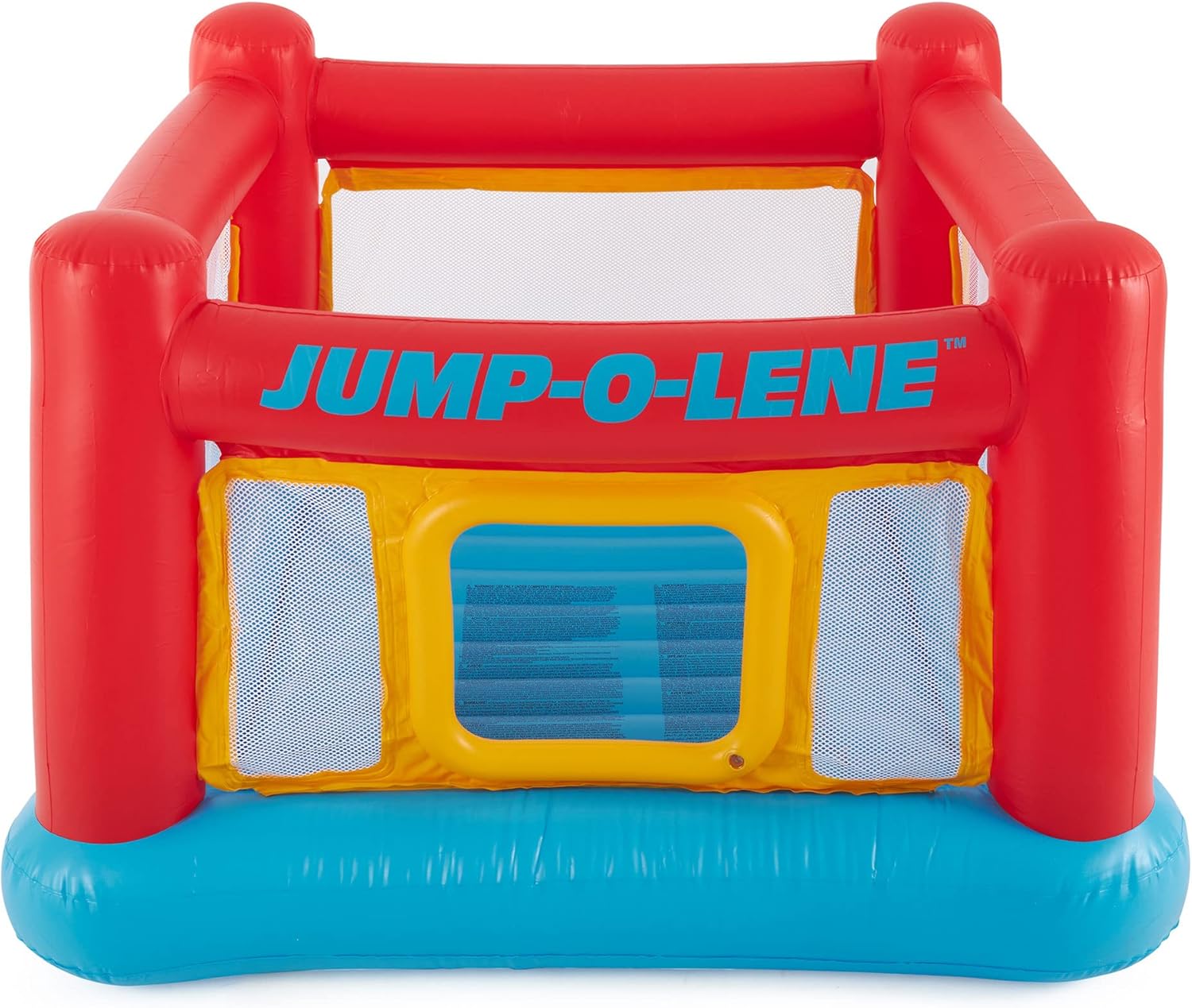Intex Inflatable Jump-O-Lene Playhouse Trampoline Bounce House for Kids Ages 3-6